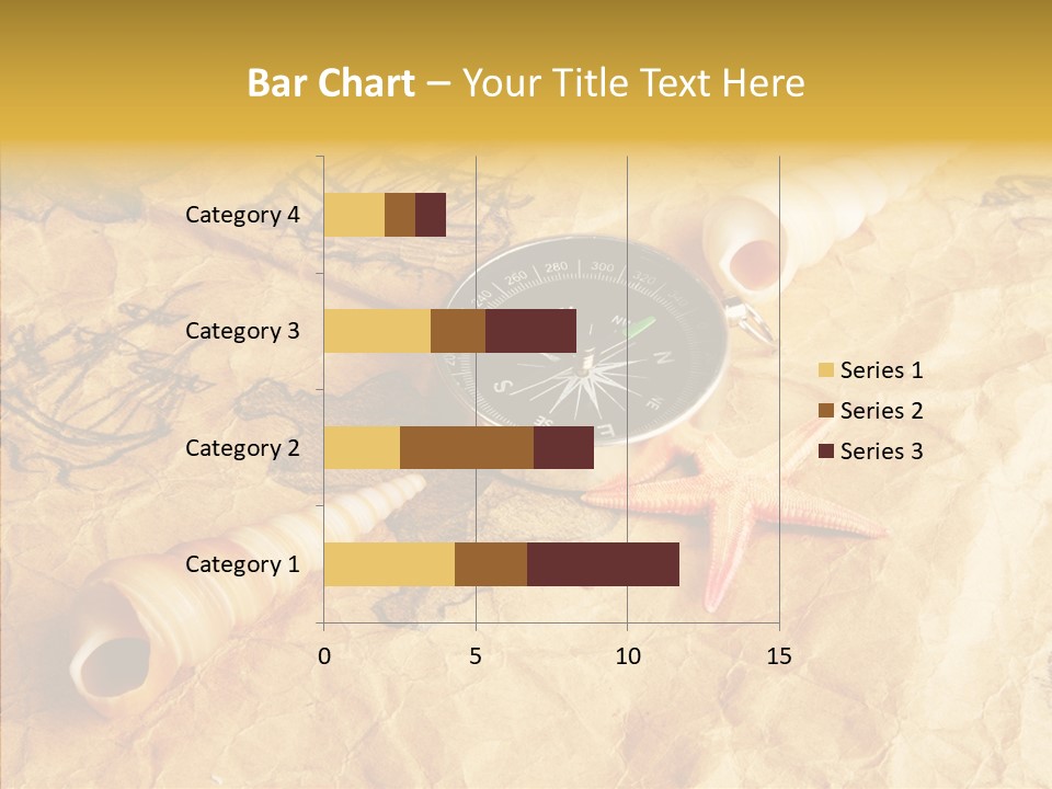 Nautical Compass Idea PowerPoint Template
