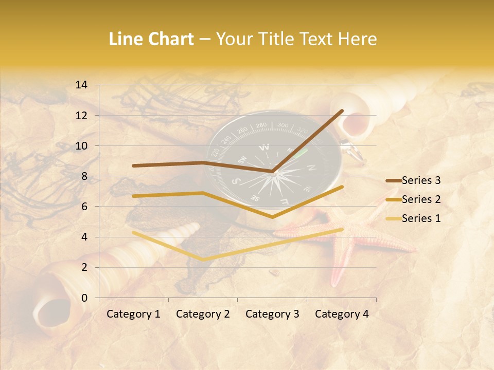 Nautical Compass Idea PowerPoint Template