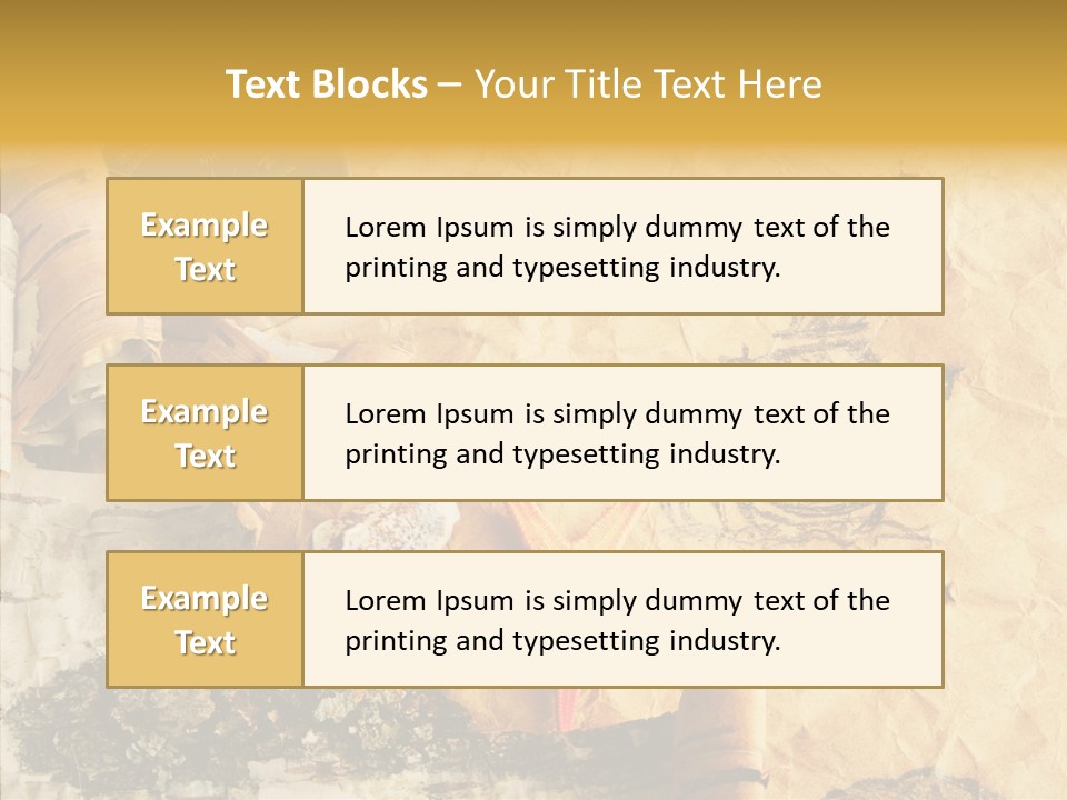 History Header PowerPoint Template