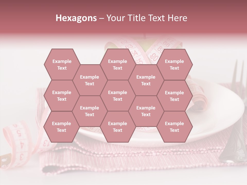 Apple Fork White PowerPoint Template