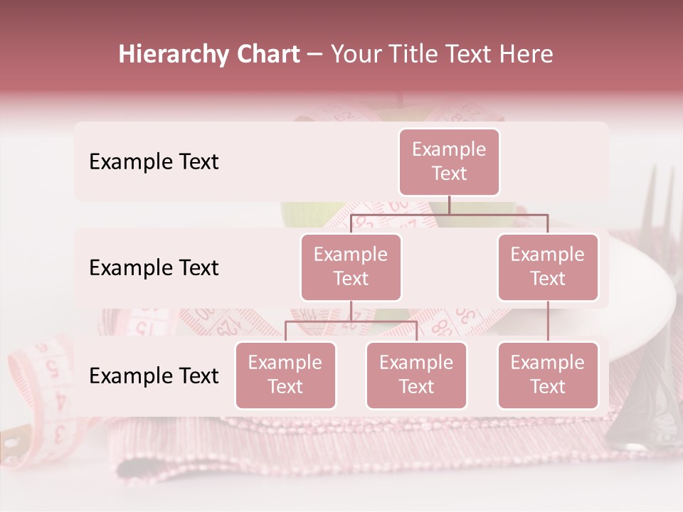 Apple Fork White PowerPoint Template