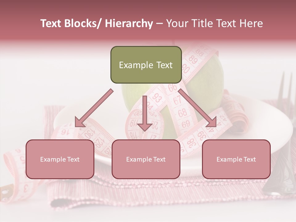 Apple Fork White PowerPoint Template