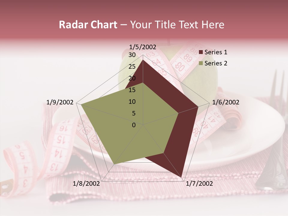 Apple Fork White PowerPoint Template