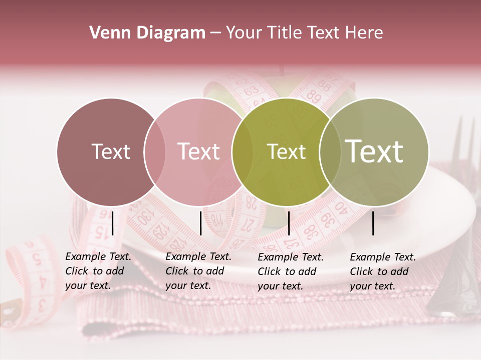 Apple Fork White PowerPoint Template