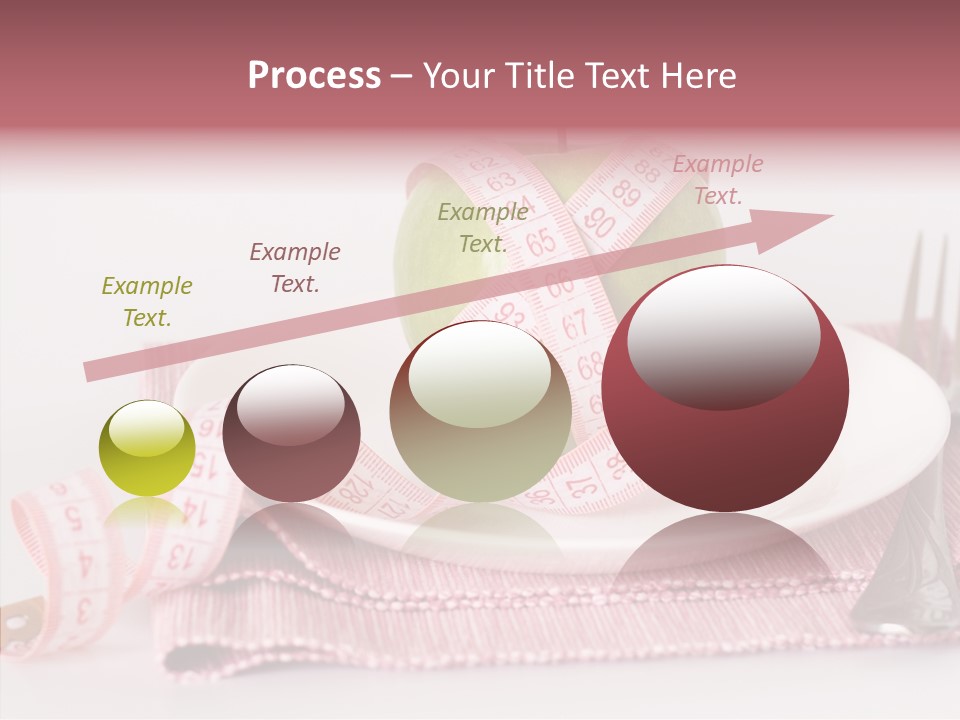 Apple Fork White PowerPoint Template