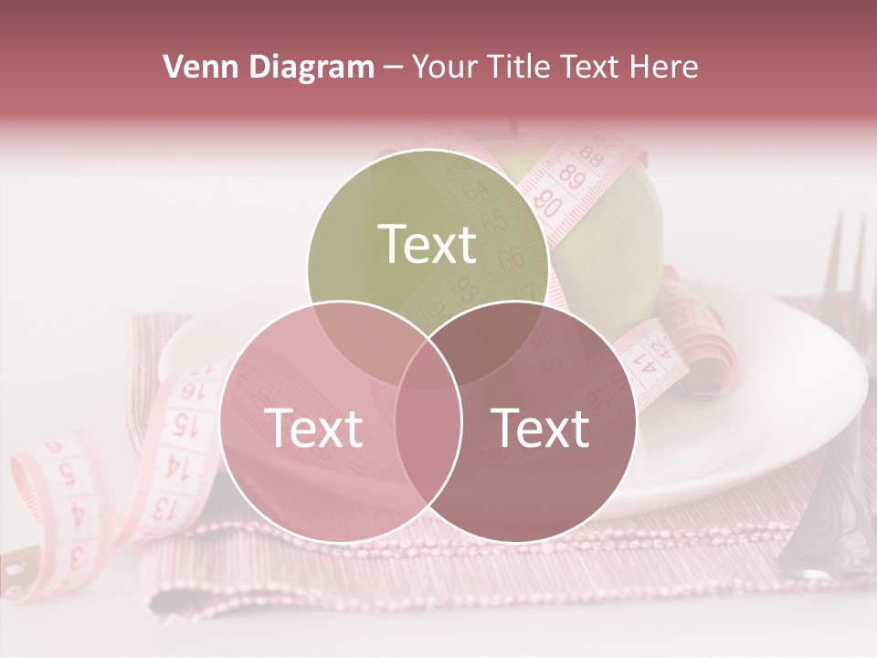 Apple Fork White PowerPoint Template