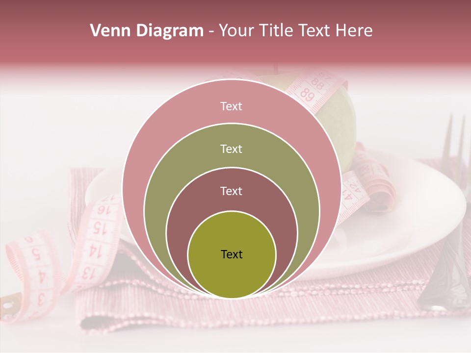 Apple Fork White PowerPoint Template