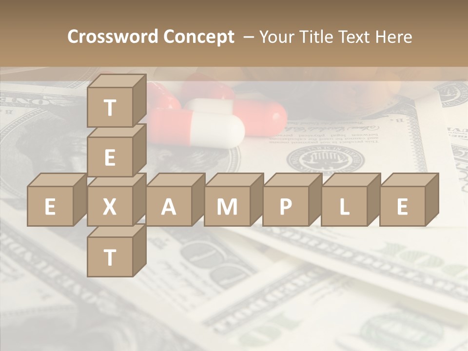 Hundred Economy Equipment PowerPoint Template