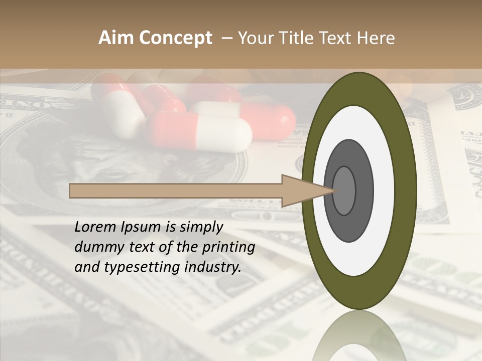 Hundred Economy Equipment PowerPoint Template