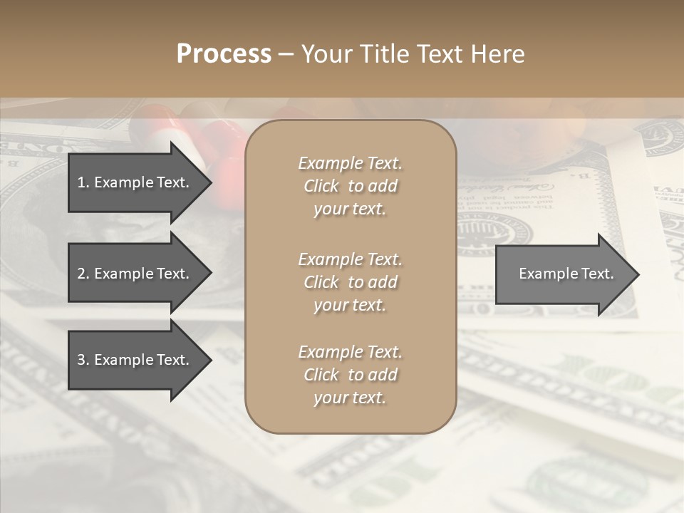 Hundred Economy Equipment PowerPoint Template