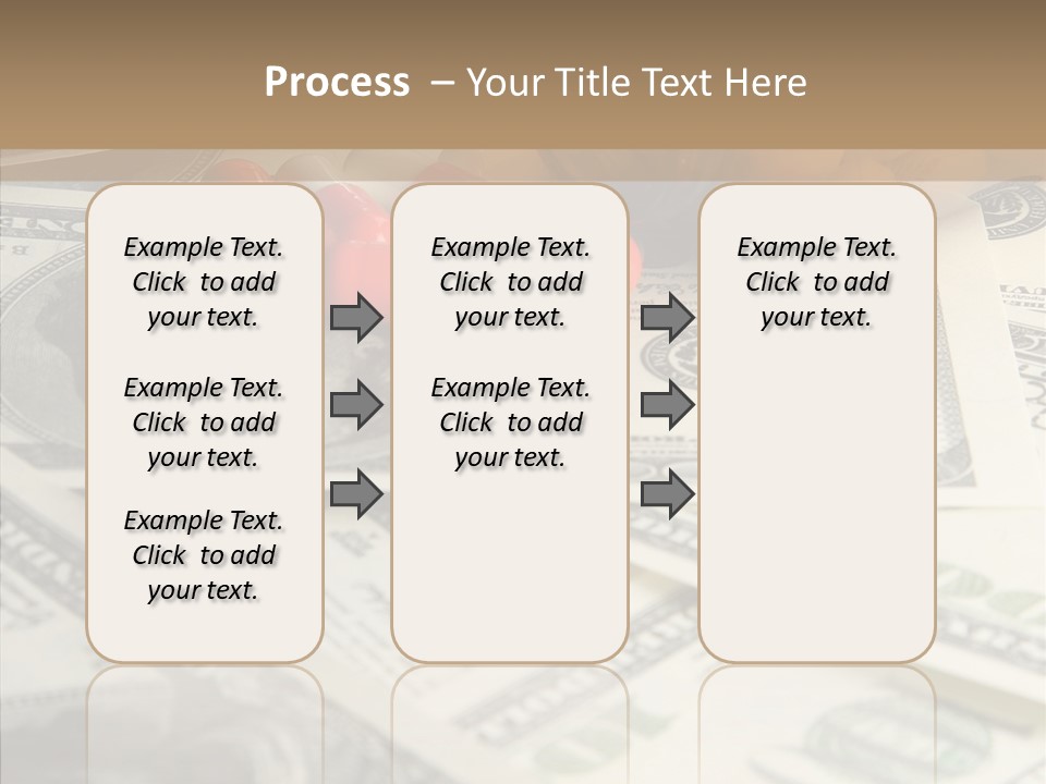 Hundred Economy Equipment PowerPoint Template