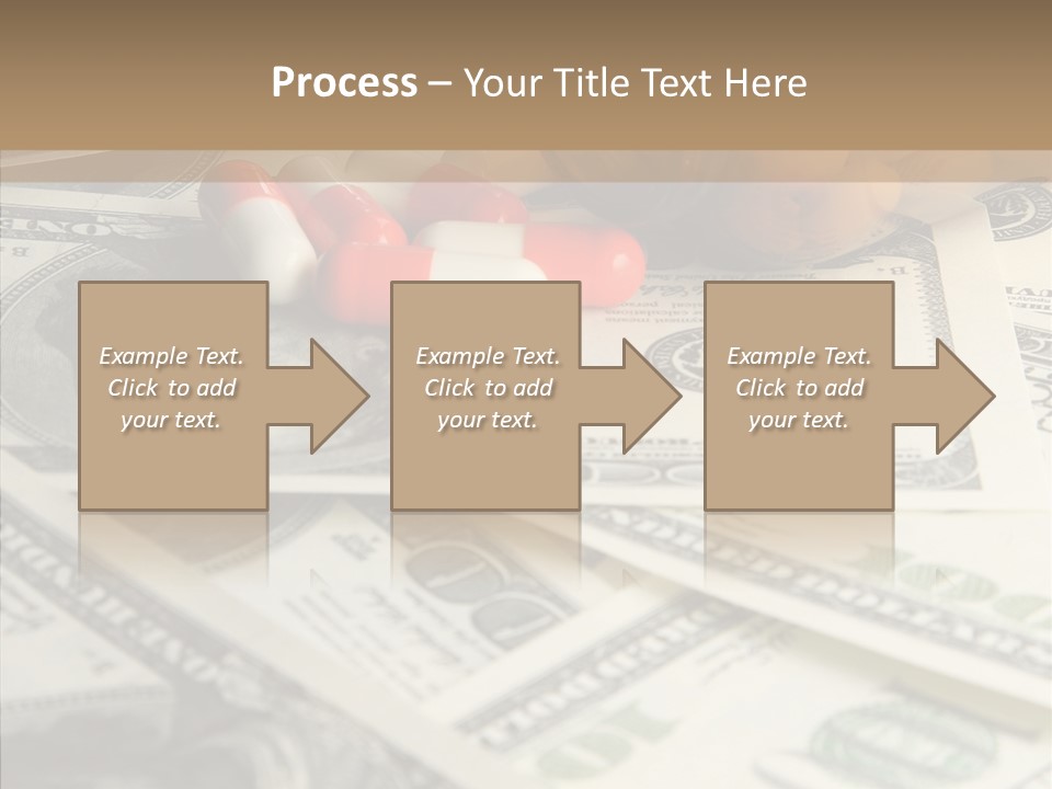 Hundred Economy Equipment PowerPoint Template