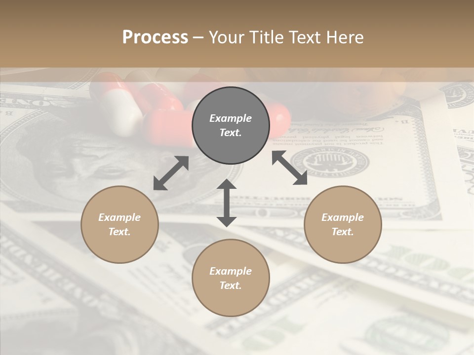 Hundred Economy Equipment PowerPoint Template