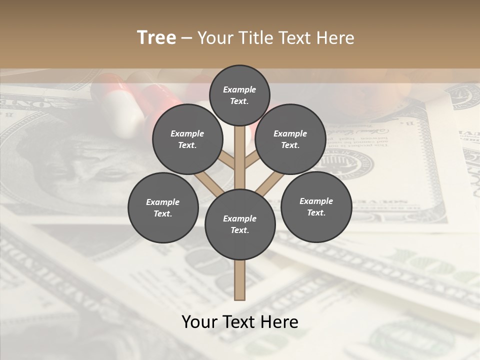 Hundred Economy Equipment PowerPoint Template