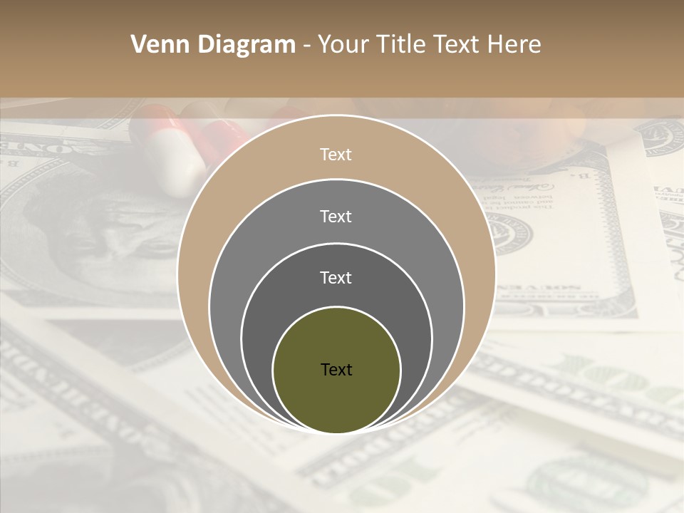 Hundred Economy Equipment PowerPoint Template