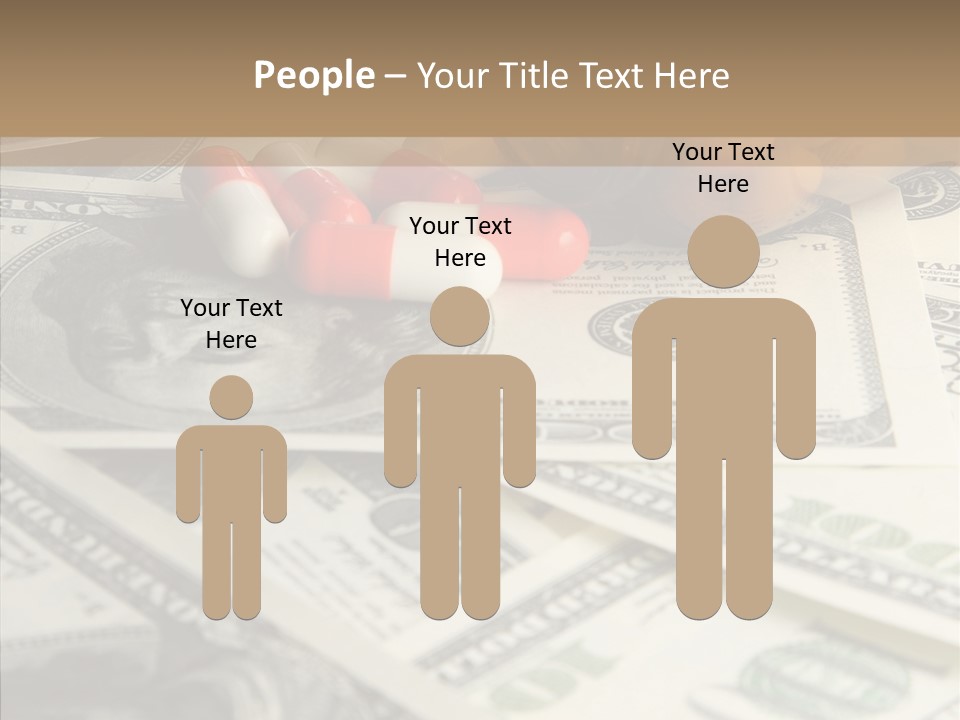 Hundred Economy Equipment PowerPoint Template