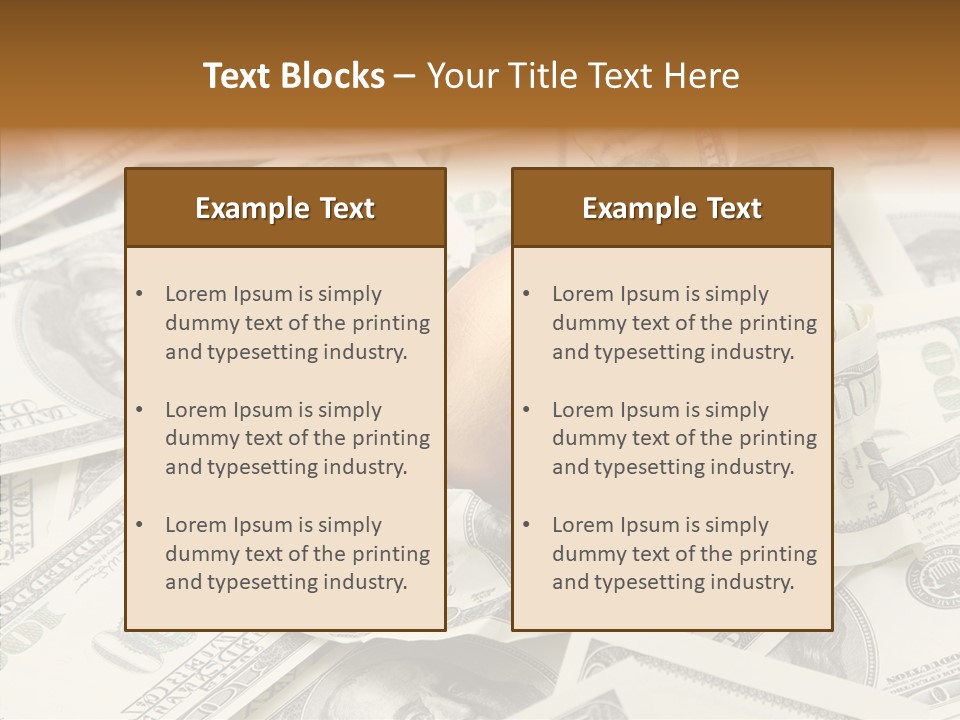 Richness Luxury Object PowerPoint Template