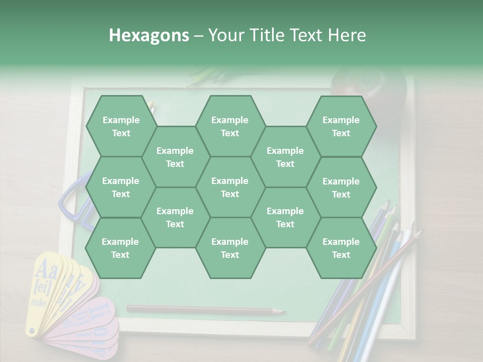 College Educate Board PowerPoint Template