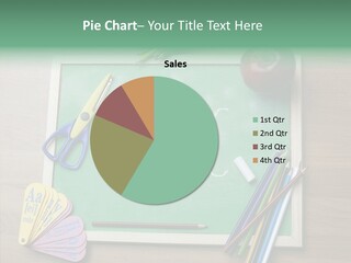 College Educate Board PowerPoint Template