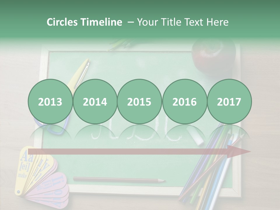 College Educate Board PowerPoint Template