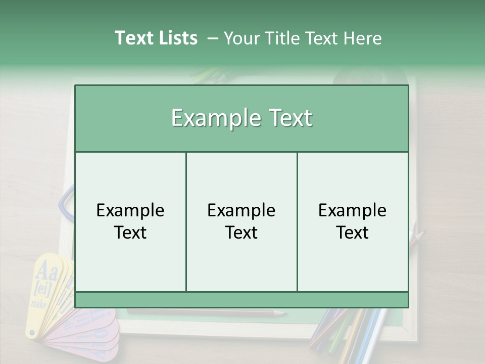 College Educate Board PowerPoint Template