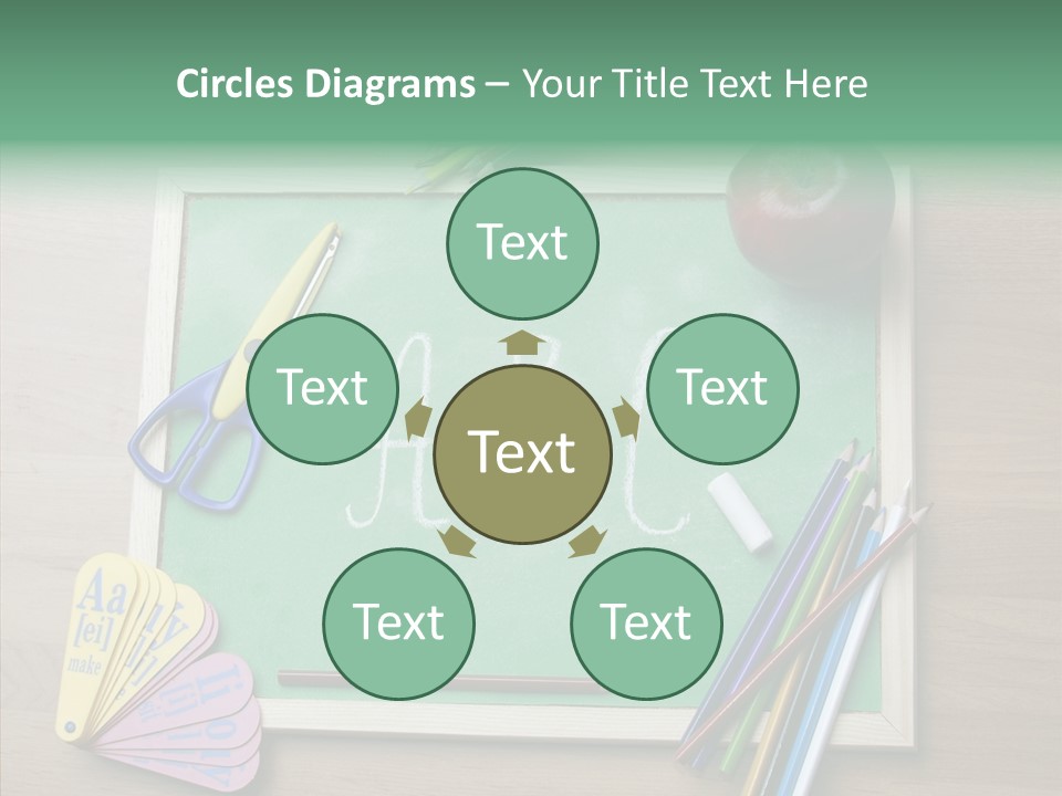 College Educate Board PowerPoint Template