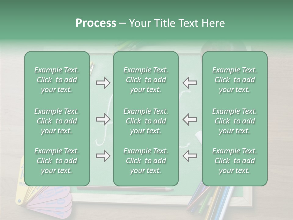 College Educate Board PowerPoint Template