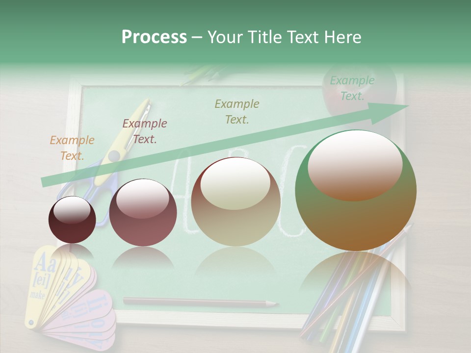 College Educate Board PowerPoint Template