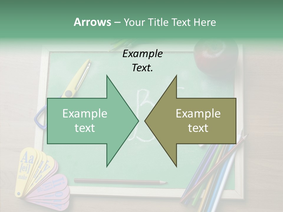 College Educate Board PowerPoint Template
