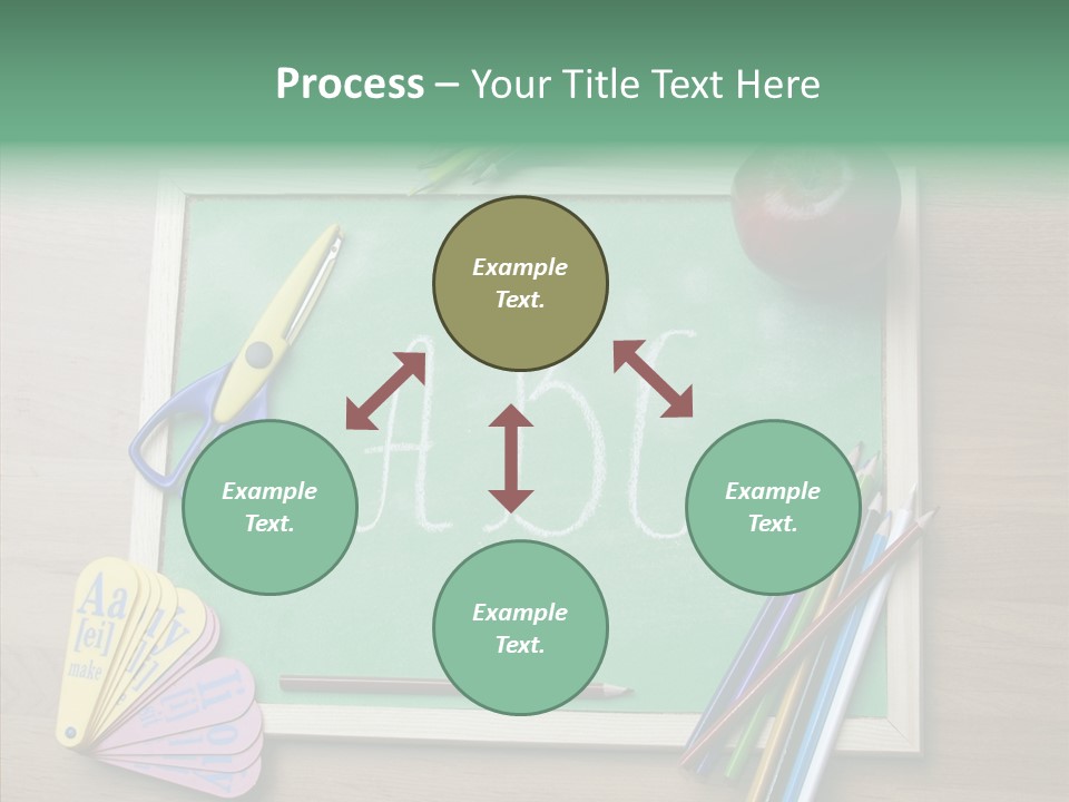 College Educate Board PowerPoint Template