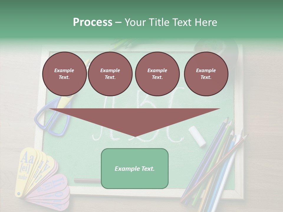 College Educate Board PowerPoint Template