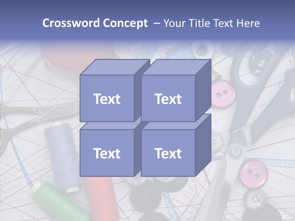 Bobbin Hobby Tailoring PowerPoint Template