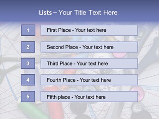 Bobbin Hobby Tailoring PowerPoint Template