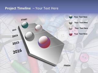 Bobbin Hobby Tailoring PowerPoint Template