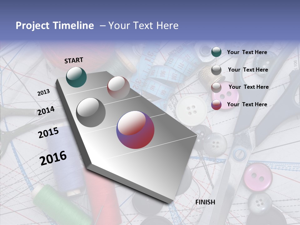 Bobbin Hobby Tailoring PowerPoint Template