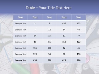 Bobbin Hobby Tailoring PowerPoint Template