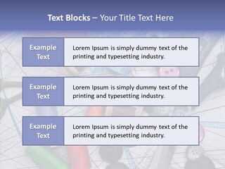 Bobbin Hobby Tailoring PowerPoint Template