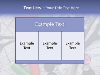 Bobbin Hobby Tailoring PowerPoint Template