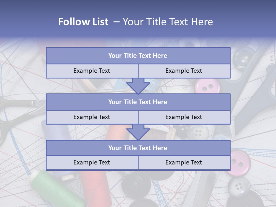 Bobbin Hobby Tailoring PowerPoint Template