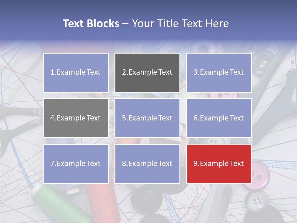 Bobbin Hobby Tailoring PowerPoint Template