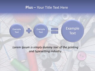 Bobbin Hobby Tailoring PowerPoint Template