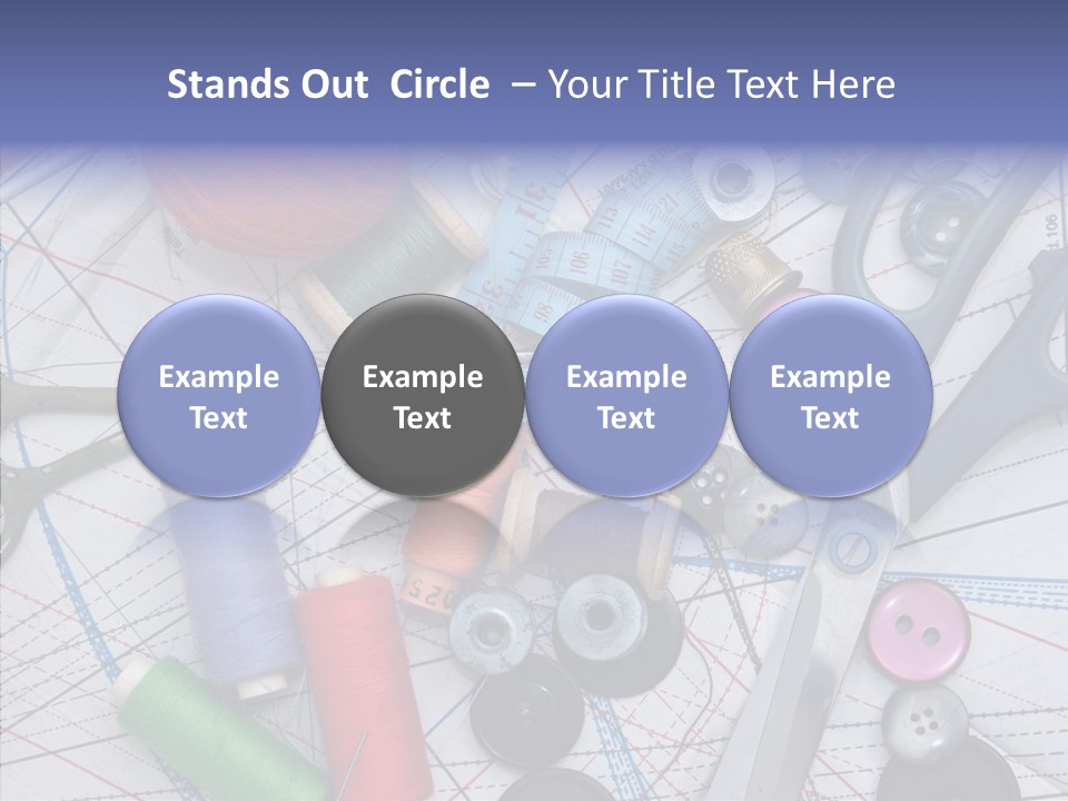 Bobbin Hobby Tailoring PowerPoint Template