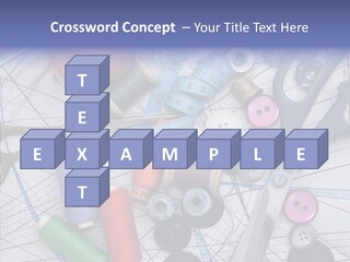 Bobbin Hobby Tailoring PowerPoint Template