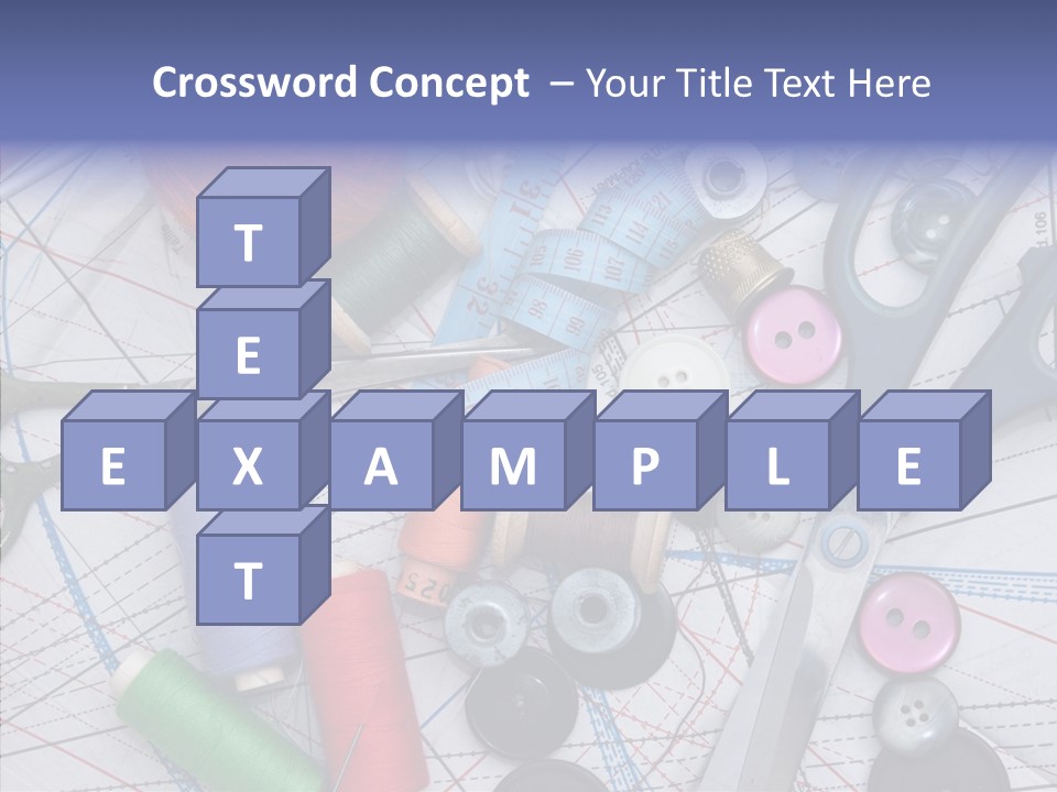 Bobbin Hobby Tailoring PowerPoint Template