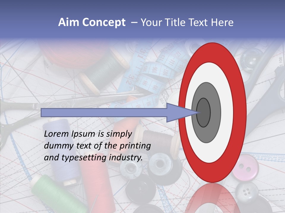 Bobbin Hobby Tailoring PowerPoint Template