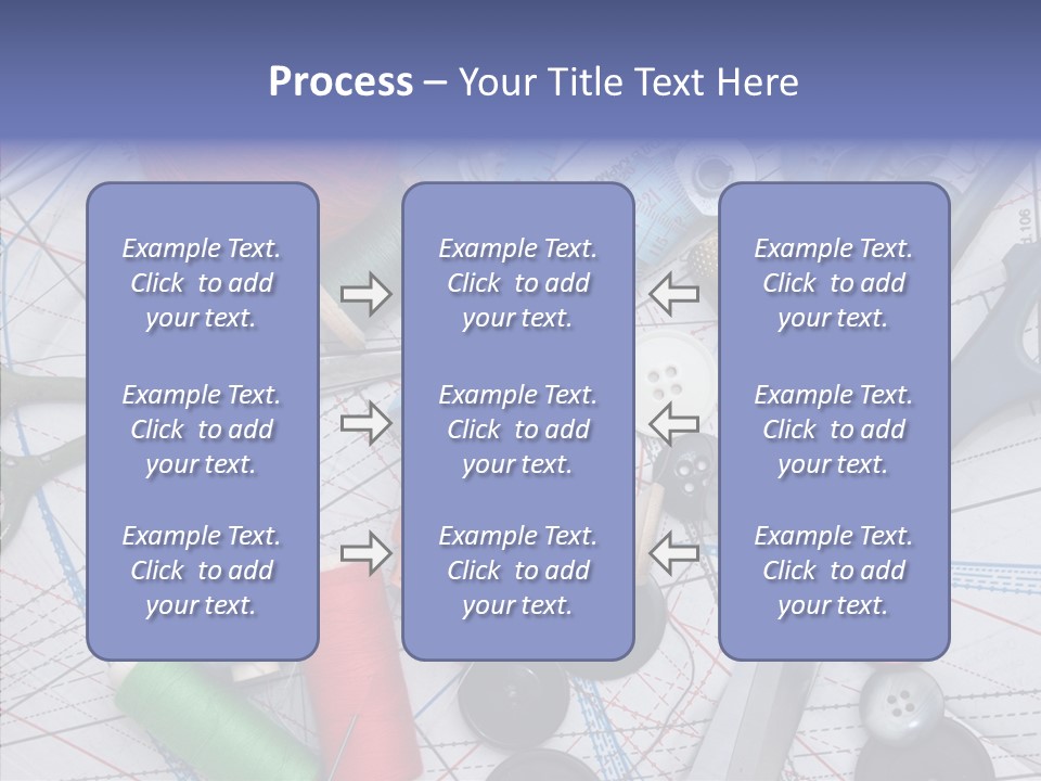 Bobbin Hobby Tailoring PowerPoint Template