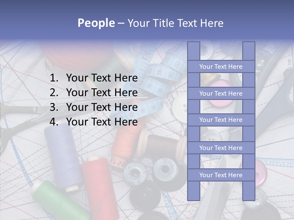 Bobbin Hobby Tailoring PowerPoint Template