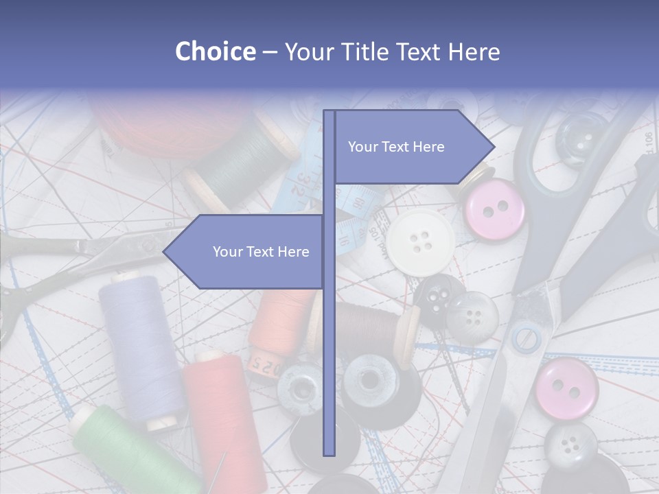 Bobbin Hobby Tailoring PowerPoint Template