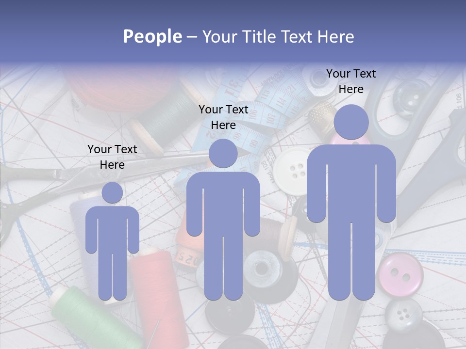 Bobbin Hobby Tailoring PowerPoint Template