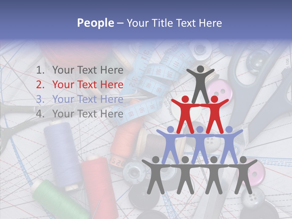 Bobbin Hobby Tailoring PowerPoint Template